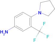 4-pyrrolidin-1-yl-3-(trifluoromethyl)aniline