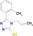 4-allyl-5-(2-methylphenyl)-4H-1,2,4-triazole-3-thiol