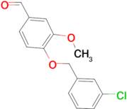 4-[(3-chlorobenzyl)oxy]-3-methoxybenzaldehyde