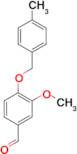 3-methoxy-4-[(4-methylbenzyl)oxy]benzaldehyde