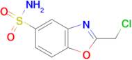 2-(chloromethyl)-1,3-benzoxazole-5-sulfonamide