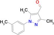 3,5-dimethyl-1-(3-methylphenyl)-1H-pyrazole-4-carbaldehyde