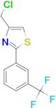 4-(chloromethyl)-2-[3-(trifluoromethyl)phenyl]-1,3-thiazole