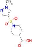 1-[(1-methyl-1H-pyrazol-4-yl)sulfonyl]piperidine-4-carboxylic acid