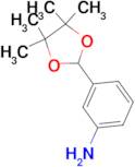 3-(4,4,5,5-tetramethyl-1,3-dioxolan-2-yl)aniline