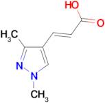 (2E)-3-(1,3-dimethyl-1H-pyrazol-4-yl)acrylic acid
