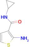 2-amino-N-cyclopropylthiophene-3-carboxamide