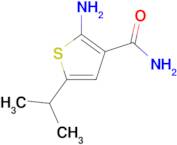 2-amino-5-isopropylthiophene-3-carboxamide