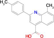 8-methyl-2-(4-methylphenyl)quinoline-4-carboxylic acid