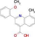 2-(2-methoxyphenyl)-8-methylquinoline-4-carboxylic acid