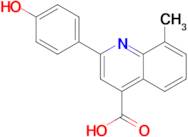 2-(4-hydroxyphenyl)-8-methylquinoline-4-carboxylic acid