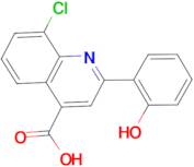 8-chloro-2-(2-hydroxyphenyl)quinoline-4-carboxylic acid