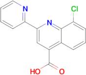 8-chloro-2-pyridin-2-ylquinoline-4-carboxylic acid