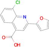 8-chloro-2-(2-furyl)quinoline-4-carboxylic acid