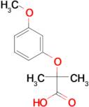 2-(3-methoxyphenoxy)-2-methylpropanoic acid