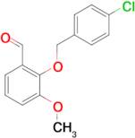 2-[(4-chlorobenzyl)oxy]-3-methoxybenzaldehyde