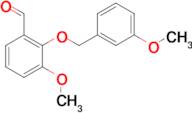 3-methoxy-2-[(3-methoxybenzyl)oxy]benzaldehyde