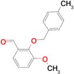 3-methoxy-2-[(4-methylbenzyl)oxy]benzaldehyde