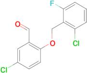 5-chloro-2-[(2-chloro-6-fluorobenzyl)oxy]benzaldehyde