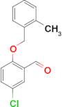 5-chloro-2-[(2-methylbenzyl)oxy]benzaldehyde