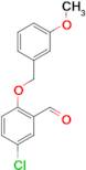 5-chloro-2-[(3-methoxybenzyl)oxy]benzaldehyde