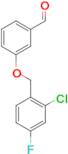 3-[(2-chloro-4-fluorobenzyl)oxy]benzaldehyde