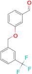 3-{[3-(trifluoromethyl)benzyl]oxy}benzaldehyde