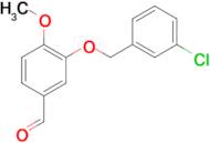 3-[(3-chlorobenzyl)oxy]-4-methoxybenzaldehyde