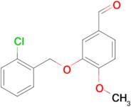 3-[(2-chlorobenzyl)oxy]-4-methoxybenzaldehyde