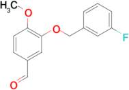 3-[(3-fluorobenzyl)oxy]-4-methoxybenzaldehyde