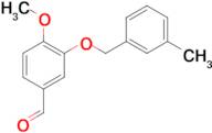 4-methoxy-3-[(3-methylbenzyl)oxy]benzaldehyde