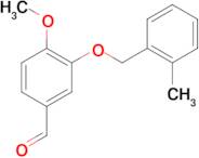 4-methoxy-3-[(2-methylbenzyl)oxy]benzaldehyde