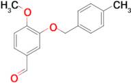 4-methoxy-3-[(4-methylbenzyl)oxy]benzaldehyde