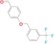 4-{[3-(trifluoromethyl)benzyl]oxy}benzaldehyde