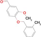 3-methoxy-4-[(2-methylbenzyl)oxy]benzaldehyde