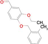 3-ethoxy-4-[(2-methylbenzyl)oxy]benzaldehyde