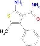 2-amino-5-methyl-4-phenylthiophene-3-carboxamide