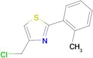 4-(chloromethyl)-2-(2-methylphenyl)-1,3-thiazole