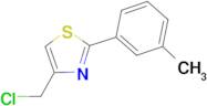 4-(chloromethyl)-2-(3-methylphenyl)-1,3-thiazole