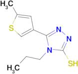 5-(5-methyl-3-thienyl)-4-propyl-4H-1,2,4-triazole-3-thiol