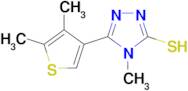 5-(4,5-dimethyl-3-thienyl)-4-methyl-4H-1,2,4-triazole-3-thiol