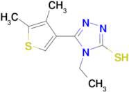 5-(4,5-dimethyl-3-thienyl)-4-ethyl-4H-1,2,4-triazole-3-thiol