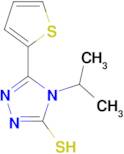 4-isopropyl-5-(2-thienyl)-4H-1,2,4-triazole-3-thiol