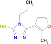 5-(2-methyl-3-furyl)-4-propyl-4H-1,2,4-triazole-3-thiol