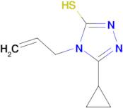 4-allyl-5-cyclopropyl-4H-1,2,4-triazole-3-thiol