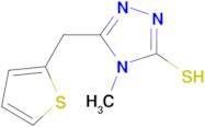 4-methyl-5-(2-thienylmethyl)-4H-1,2,4-triazole-3-thiol