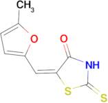 (5E)-2-mercapto-5-[(5-methyl-2-furyl)methylene]-1,3-thiazol-4(5H)-one