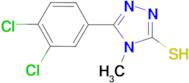 5-(3,4-dichlorophenyl)-4-methyl-4H-1,2,4-triazole-3-thiol