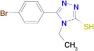 5-(4-bromophenyl)-4-ethyl-4H-1,2,4-triazole-3-thiol