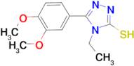 5-(3,4-dimethoxyphenyl)-4-ethyl-4H-1,2,4-triazole-3-thiol